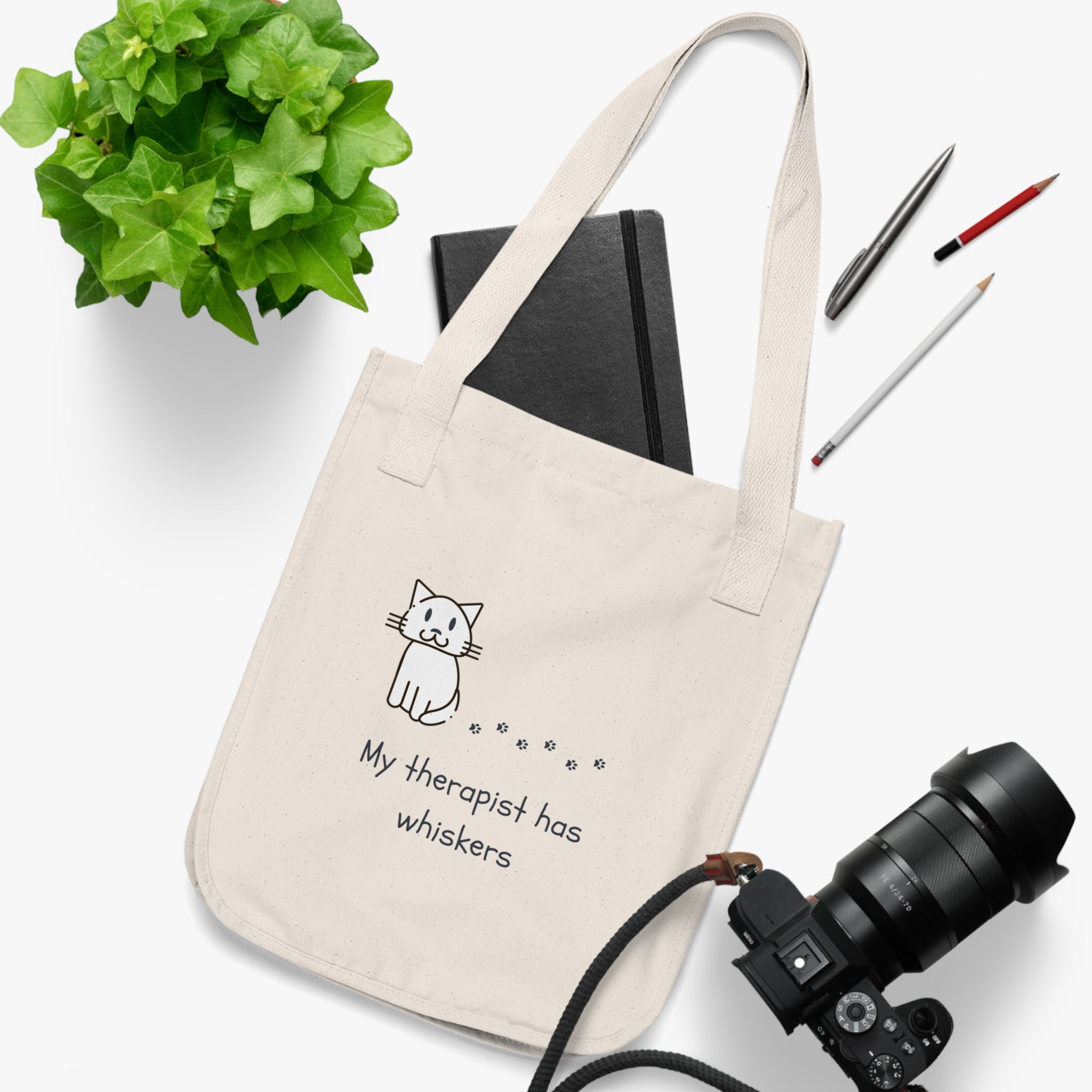 Cedar Salt Eco Tote Bag – Cat Therapy